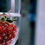 Strawberry in The Glass