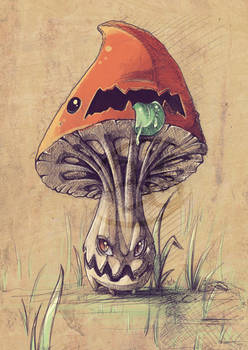 beware of the evil mushrooms