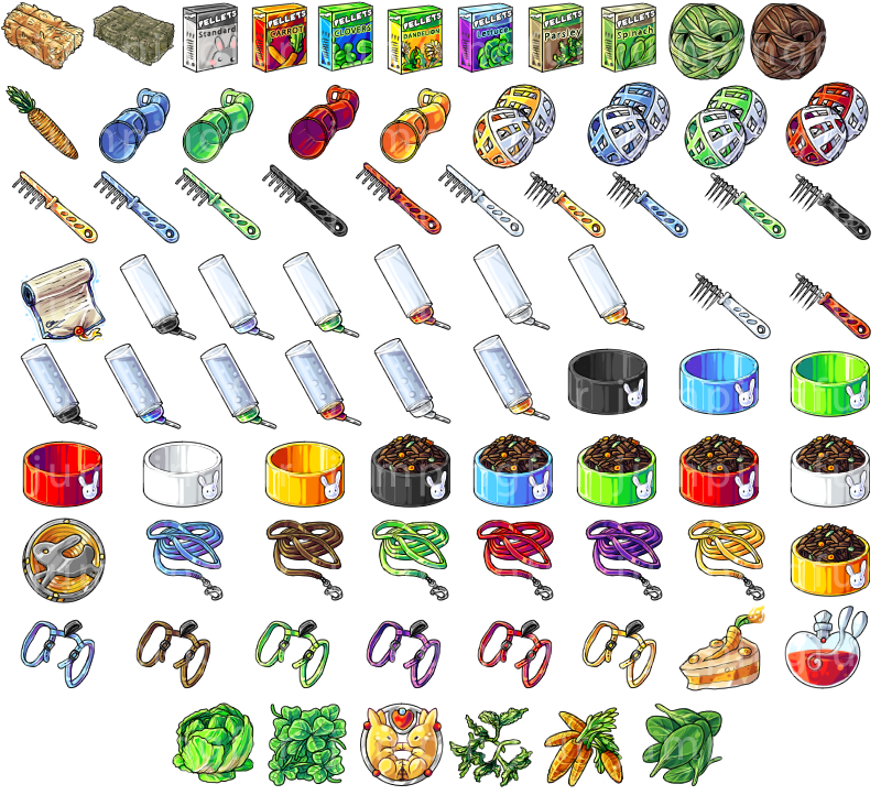 Jumpingfur game items