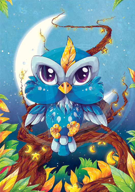 Moonlight Owl