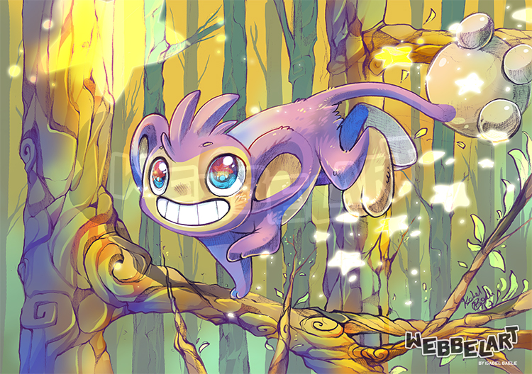 Aipom Pokemon Fanart