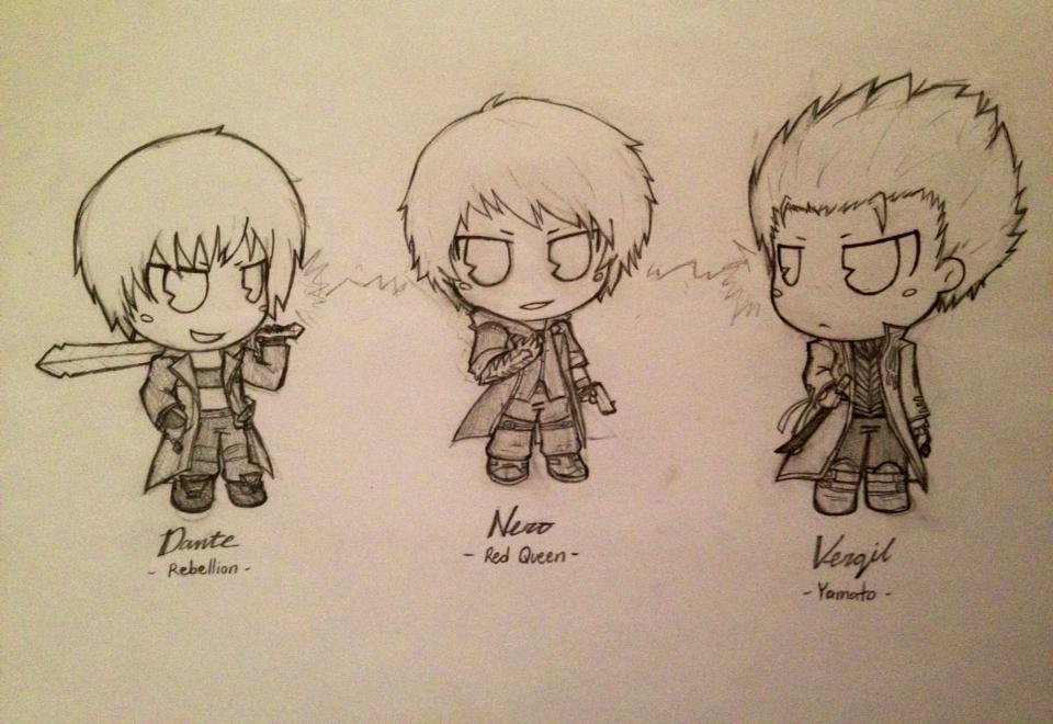 Chibi Dante - DMC 4 by Nanaga on DeviantArt