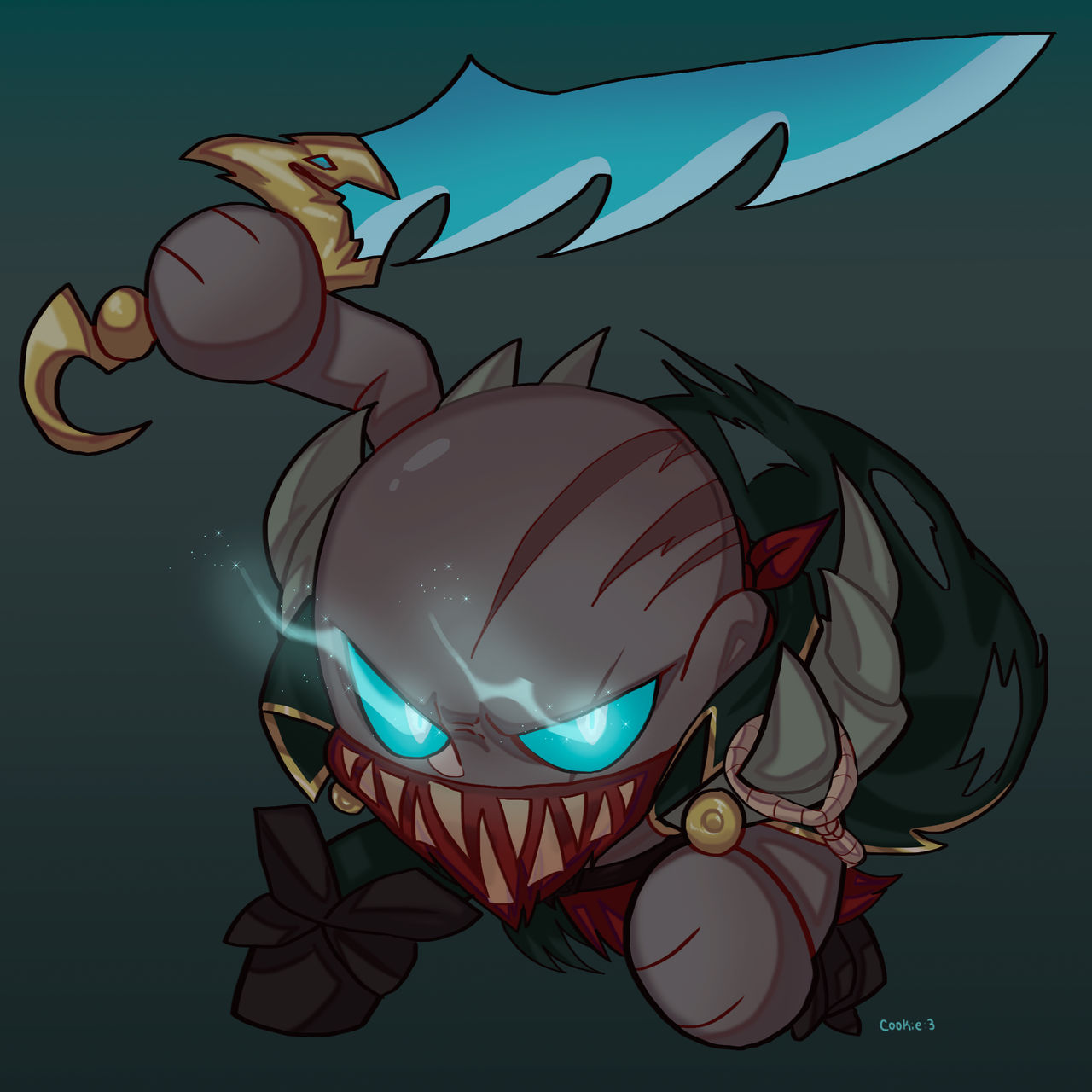 Pyke by Cookie3w3 on DeviantArt