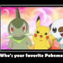 Who's your favorite Pokemon???