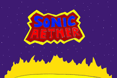 'Sonic Aether' title screen