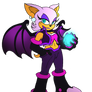 Rouge's new duds