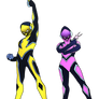 GSA Pink and Yellow Rangers