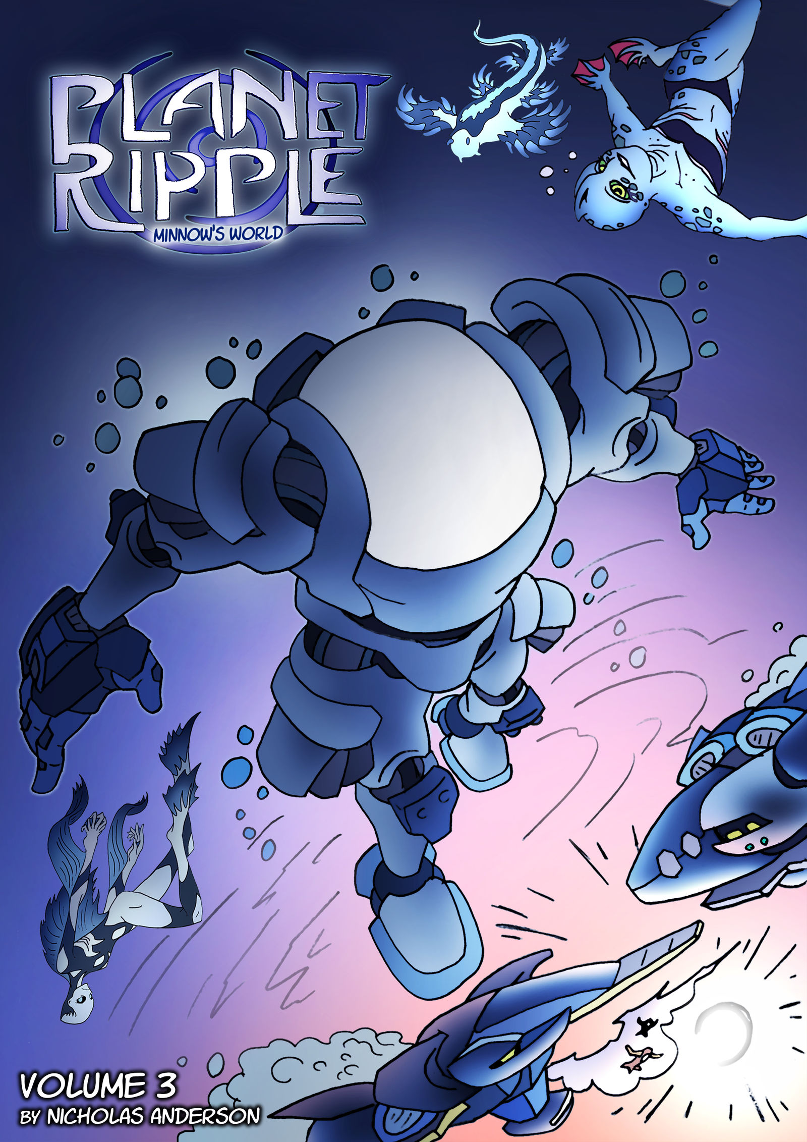 Planet Ripple Volume 3 Front Cover