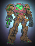 Exo-Samus by NickOnPlanetRipple