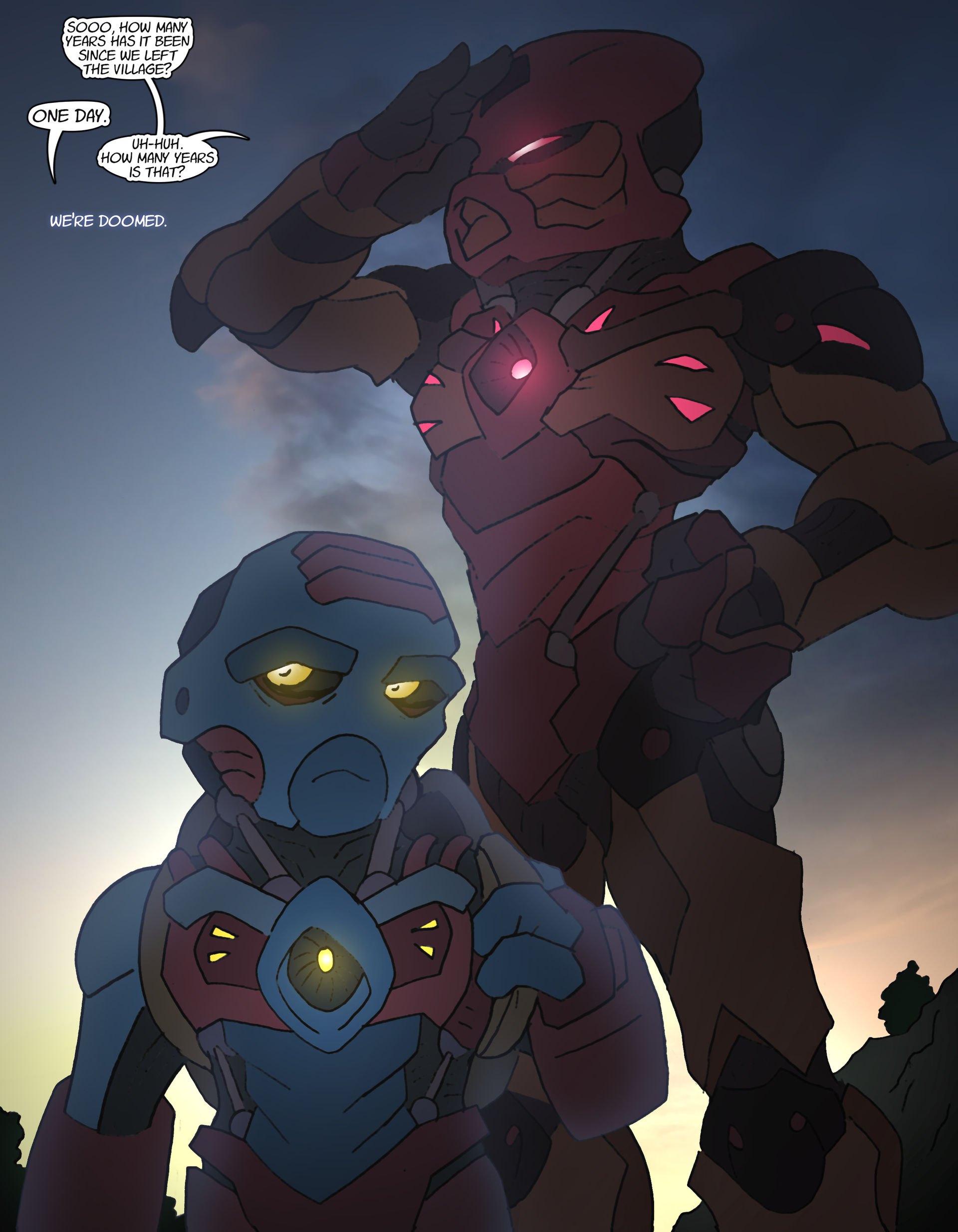 The Toa- 25- How long, now? by NickOnPlanetRipple on DeviantArt
