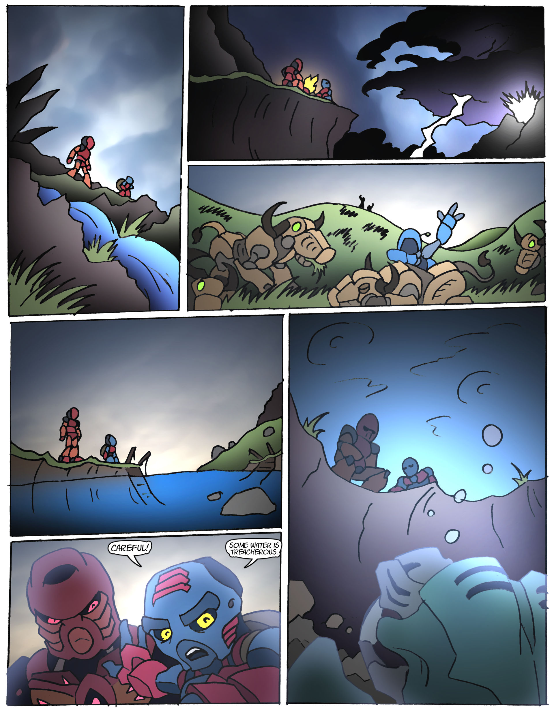The Toa- 26- The River by NickOnPlanetRipple on DeviantArt