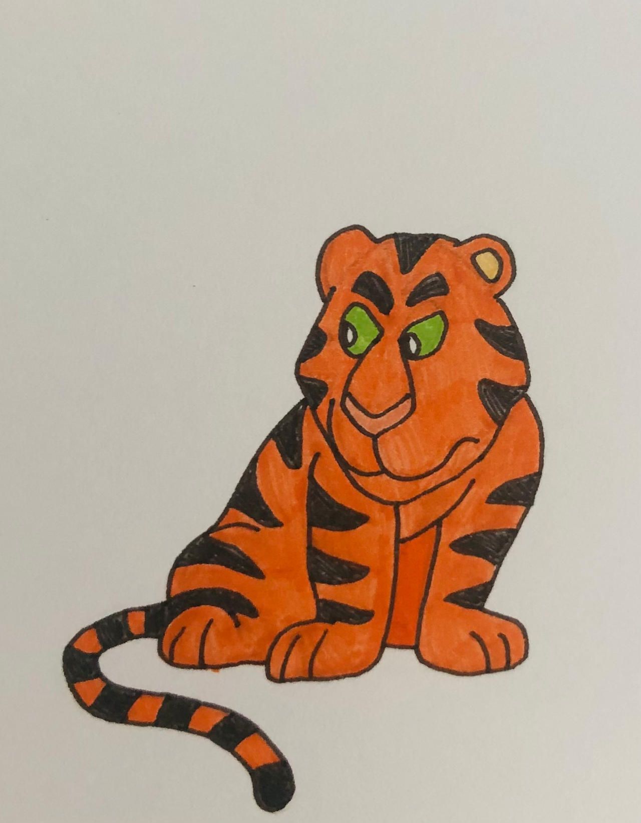 Grumpy Tiger (2023) by MrPencil357 on DeviantArt