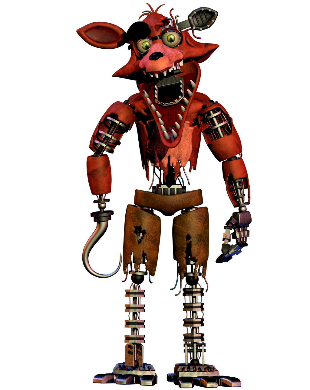 Withered Foxy. by  on @DeviantArt