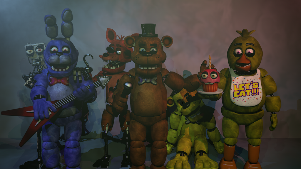 Fnaf1 Gang! (100+ Watchers Special) by Sh0ffu on DeviantArt