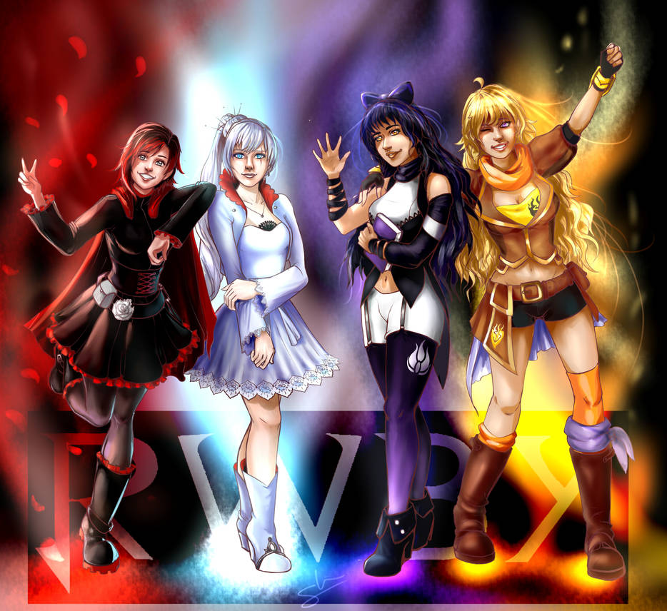 Team RWBY by sarahlrn on DeviantArt