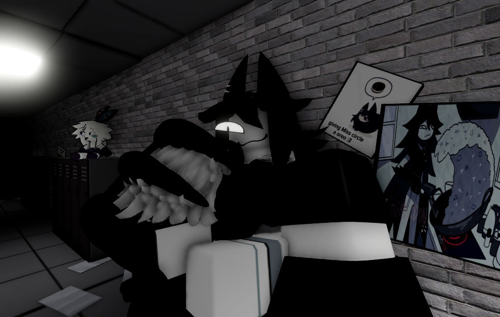 Oppai hug from Miss Circle (Request) by UnknownRedCode on DeviantArt