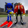 Robotnick and Metal Sonic