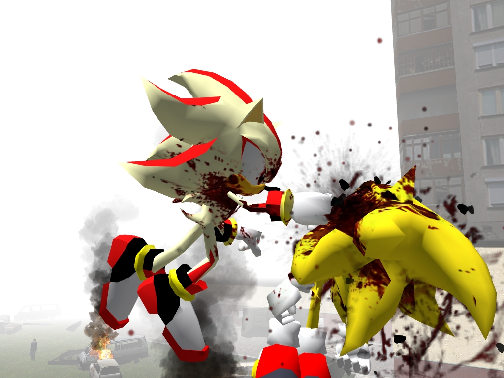 sonic x super sonic and super shadow vs the final hazard