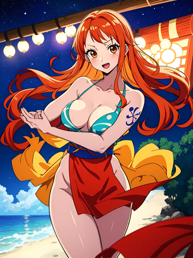 Nami One Piece Ai One Piece - Nami by Arczisan on DeviantArt