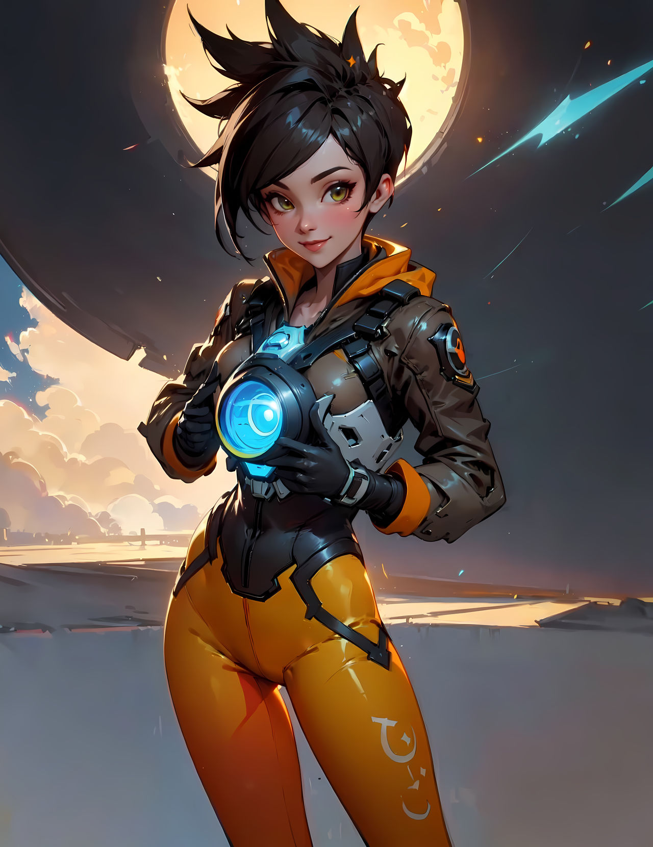 Tracer from Overwatch Art Print