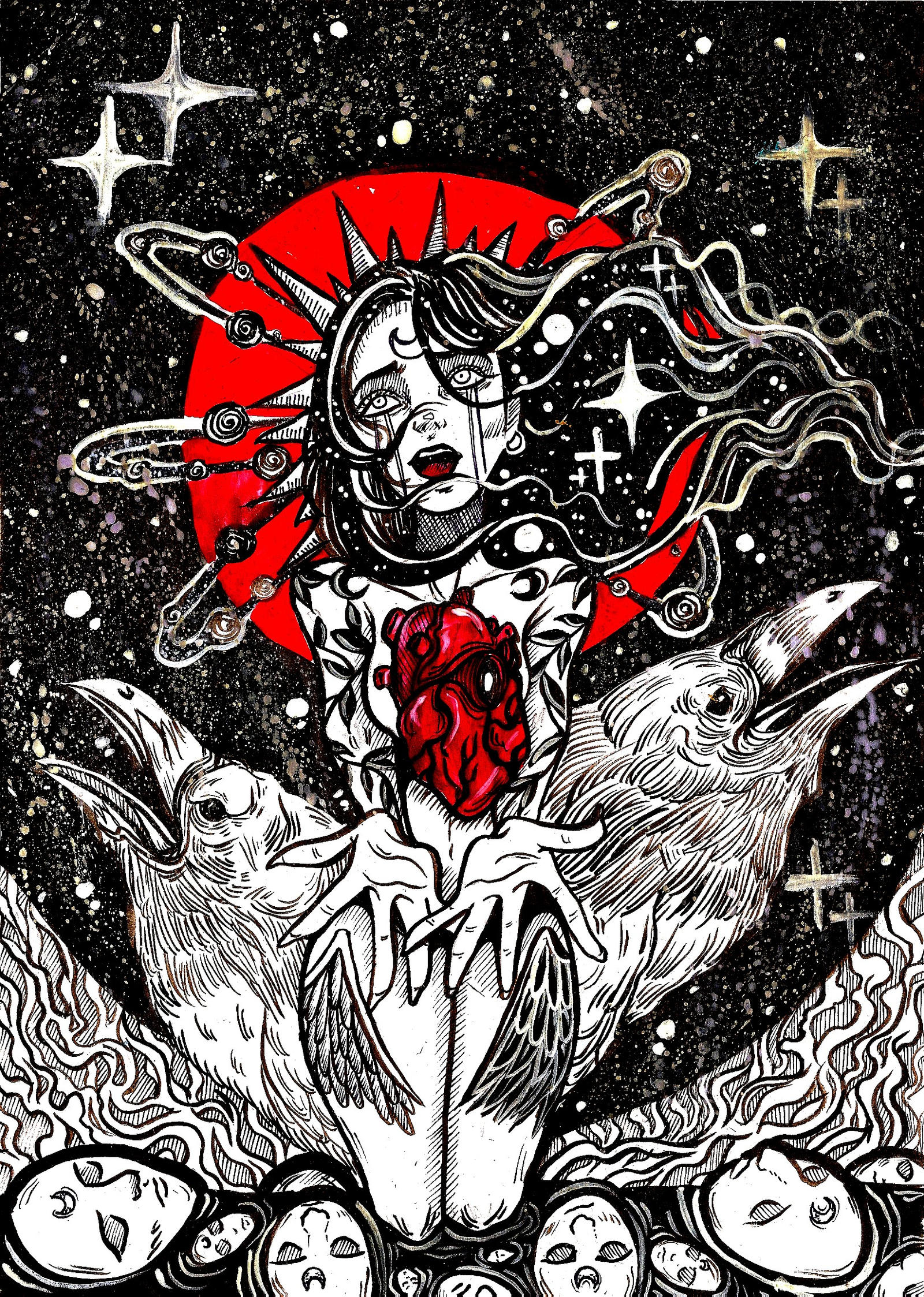 Broken heart by Almatheya-Andra