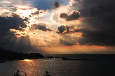 Sunset in Inebolu/Turkey