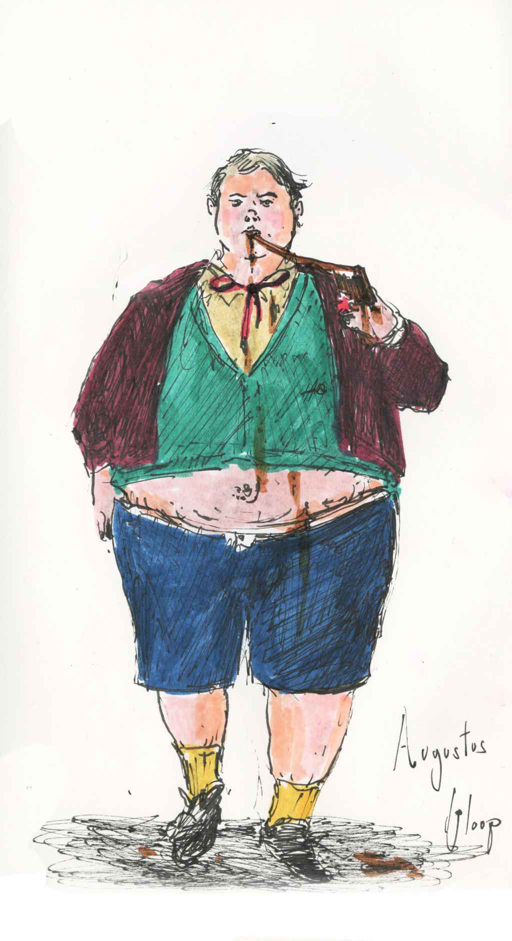 Augustus Gloop by SeismicInventions on DeviantArt