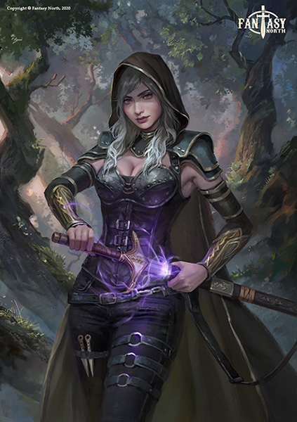 Fantasy North: Valindra Elmourne, Dark Elf by Innervalue on DeviantArt