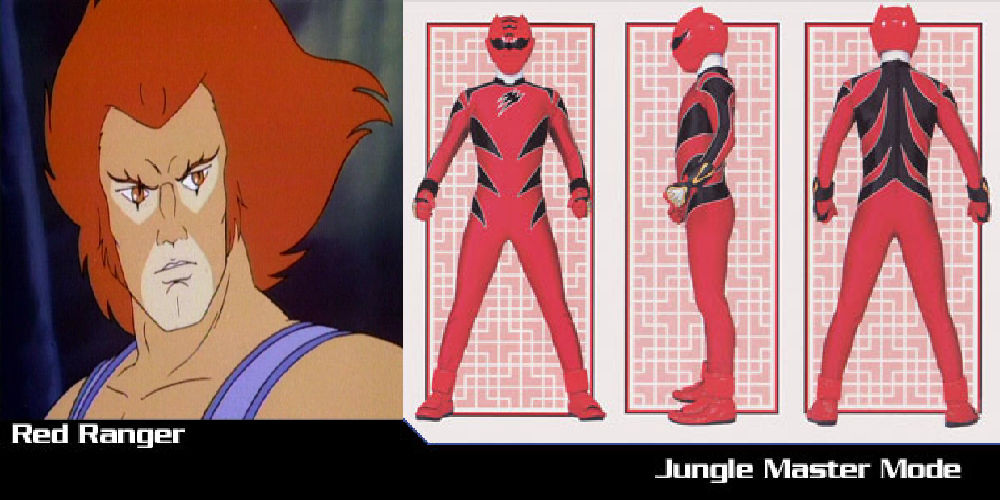 Red Ranger-Lion-O by JNTA1234 on DeviantArt