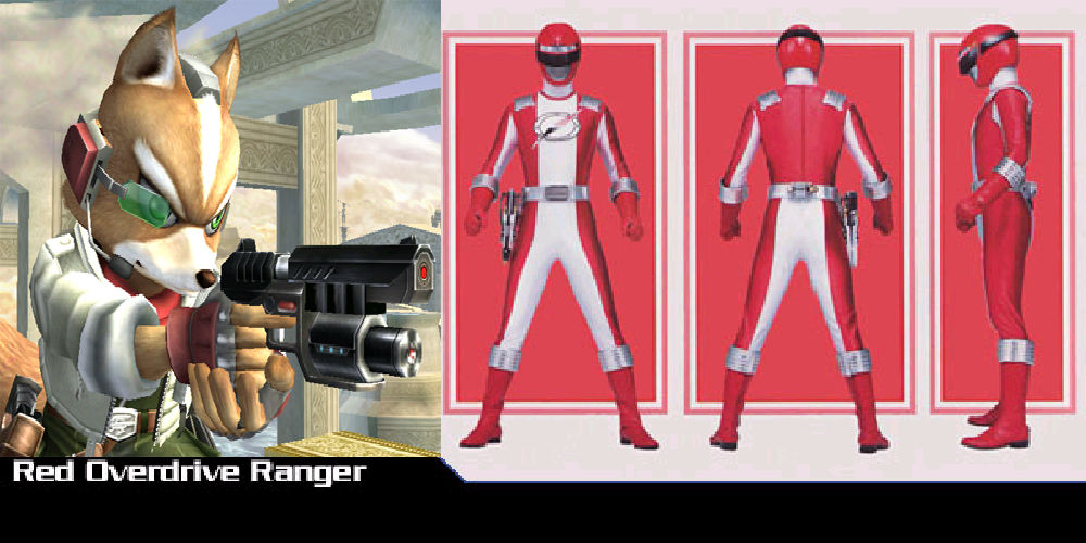 Red Ranger-Fox McCloud by JNTA1234 on DeviantArt