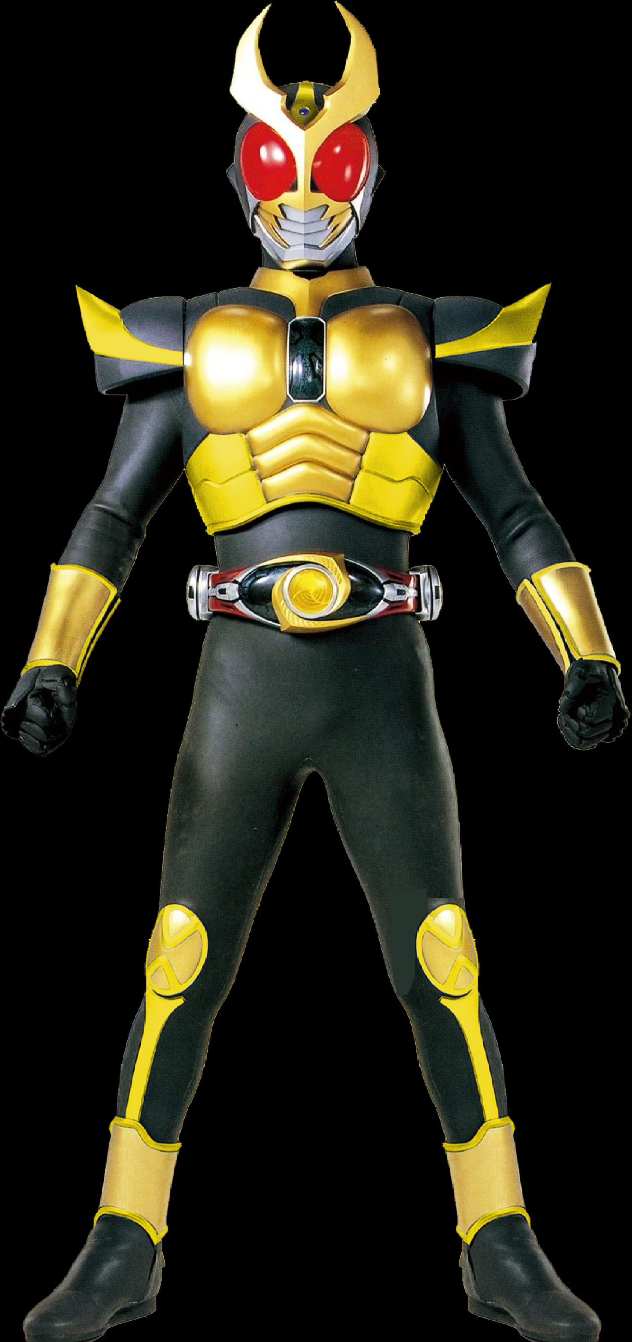 Agito Secondary Rider Kamen Rider Agito Dragon Ground Form (Remastered) by villianblackwing ...