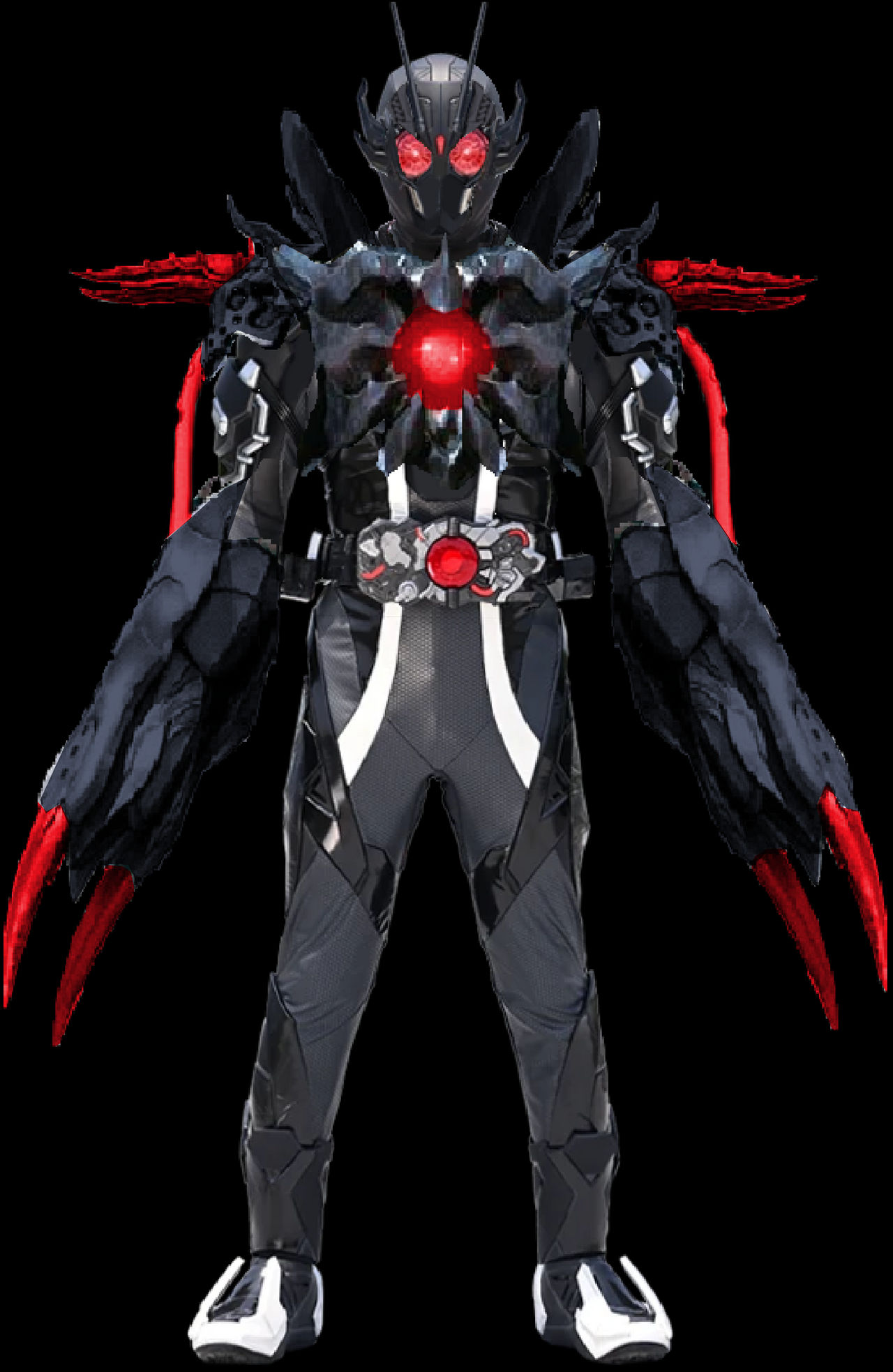 Ark Ridr Kamen Rider Ark Zero Wrath by villianblackwing on DeviantArt