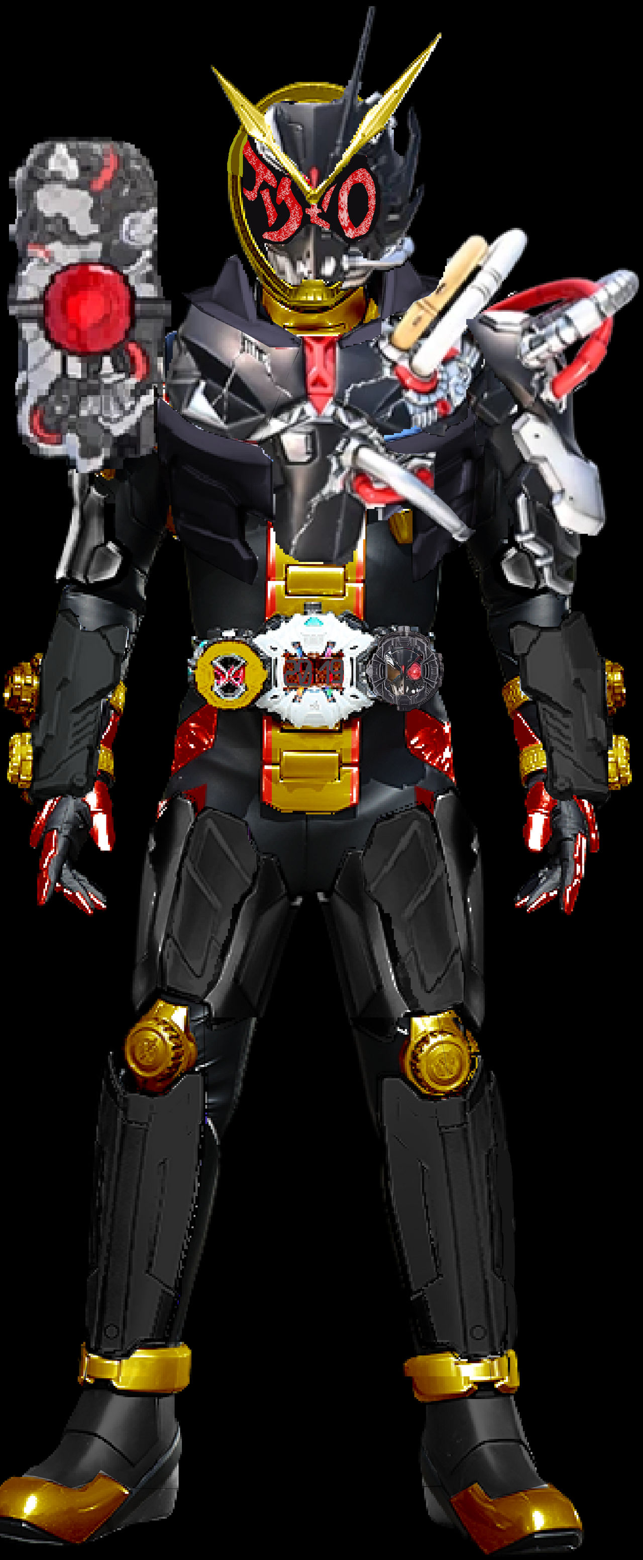 Kamen Rider Dark Zi O Ark Zero Armor By Villianblackwing On Deviantart