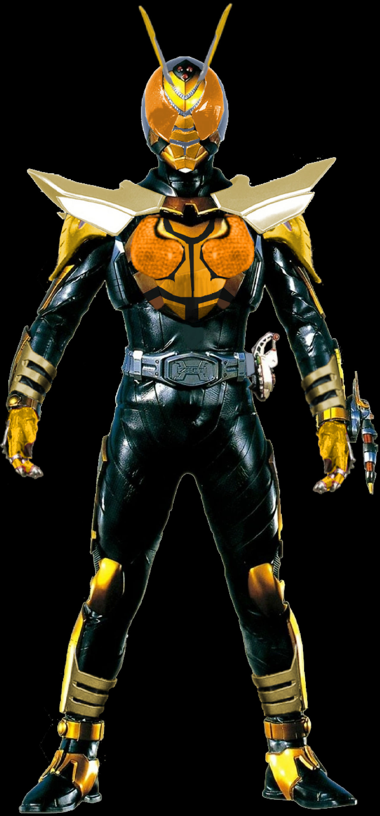 Bee X Rider Kamen Rider Thebee Hyper by villianblackwing on DeviantArt