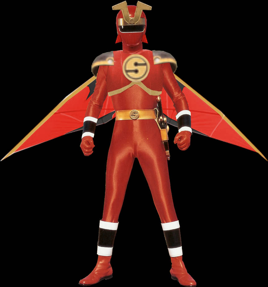 Red Aquitian Ranger Battlizer by villianblackwing on DeviantArt