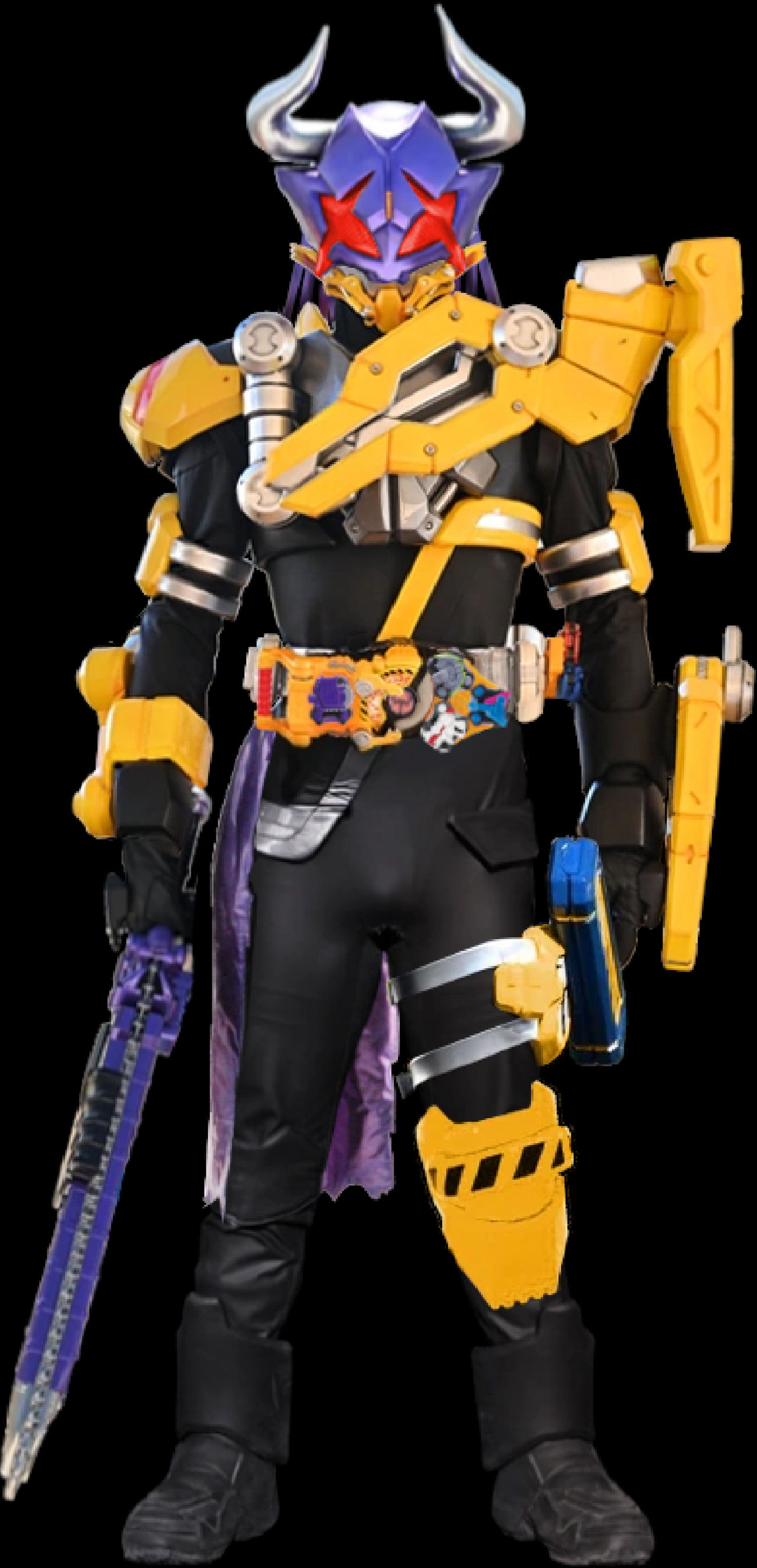 Hamem Rider Kamen Rider Buffa Powered Builder Rider Weapon by villianblackwing on ...