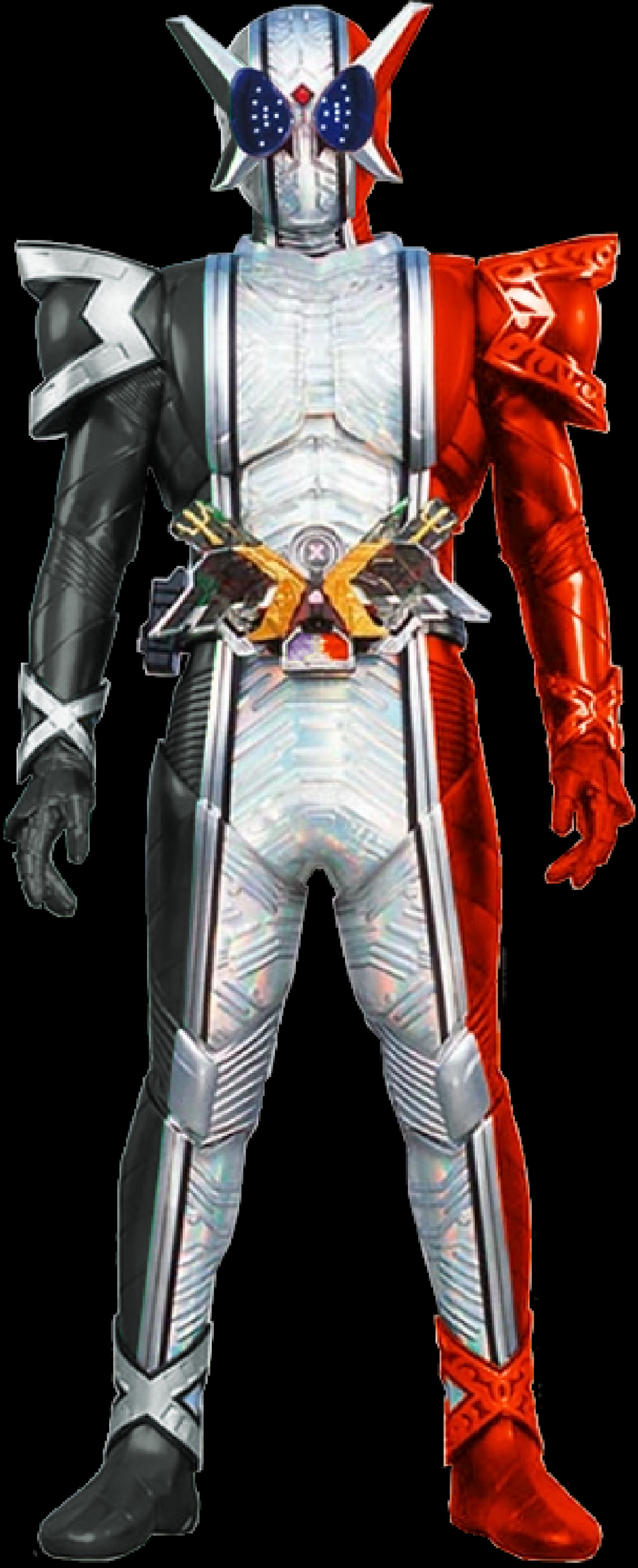 Kamane Rider Accel Kamen Rider W Extreme Skull Accel by villianblackwing on DeviantArt