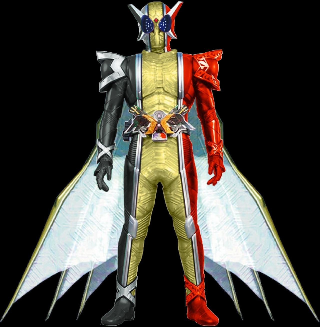 Kamane Rider Accel Kamen Rider W Gold Extreme Skull Accel by villianblackwing on DeviantArt