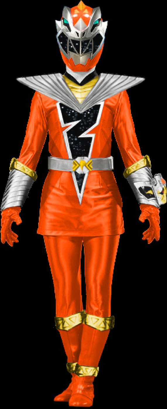 Cosmic Fury Orange Ranger by villianblackwing on DeviantArt