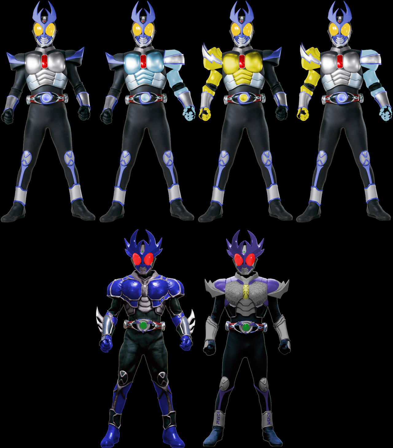 Altering Agito Kamen Rider Alter Agito Forms by villianblackwing on DeviantArt