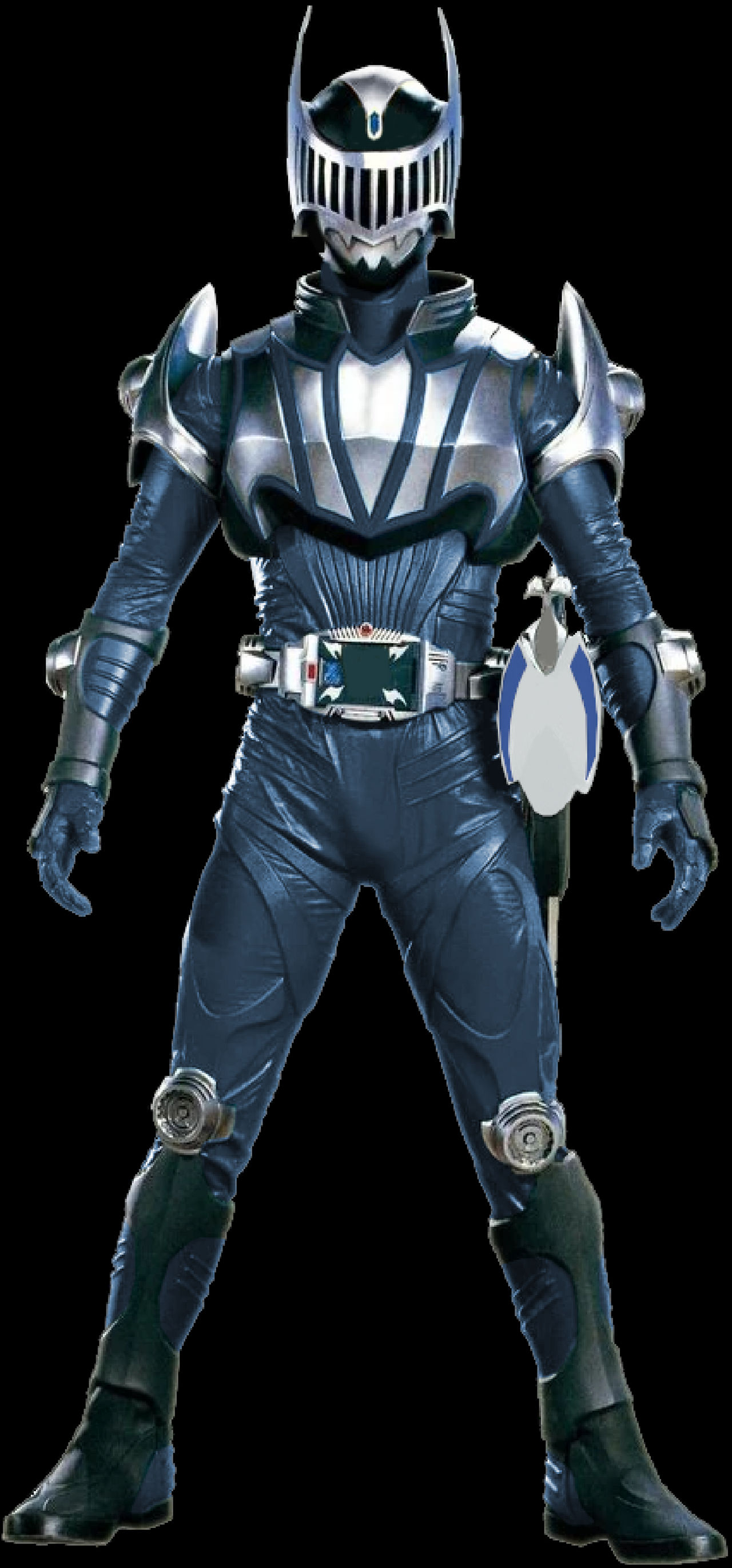 Common Rider Knight Kamen Rider Knight Blank Form by villianblackwing on DeviantArt