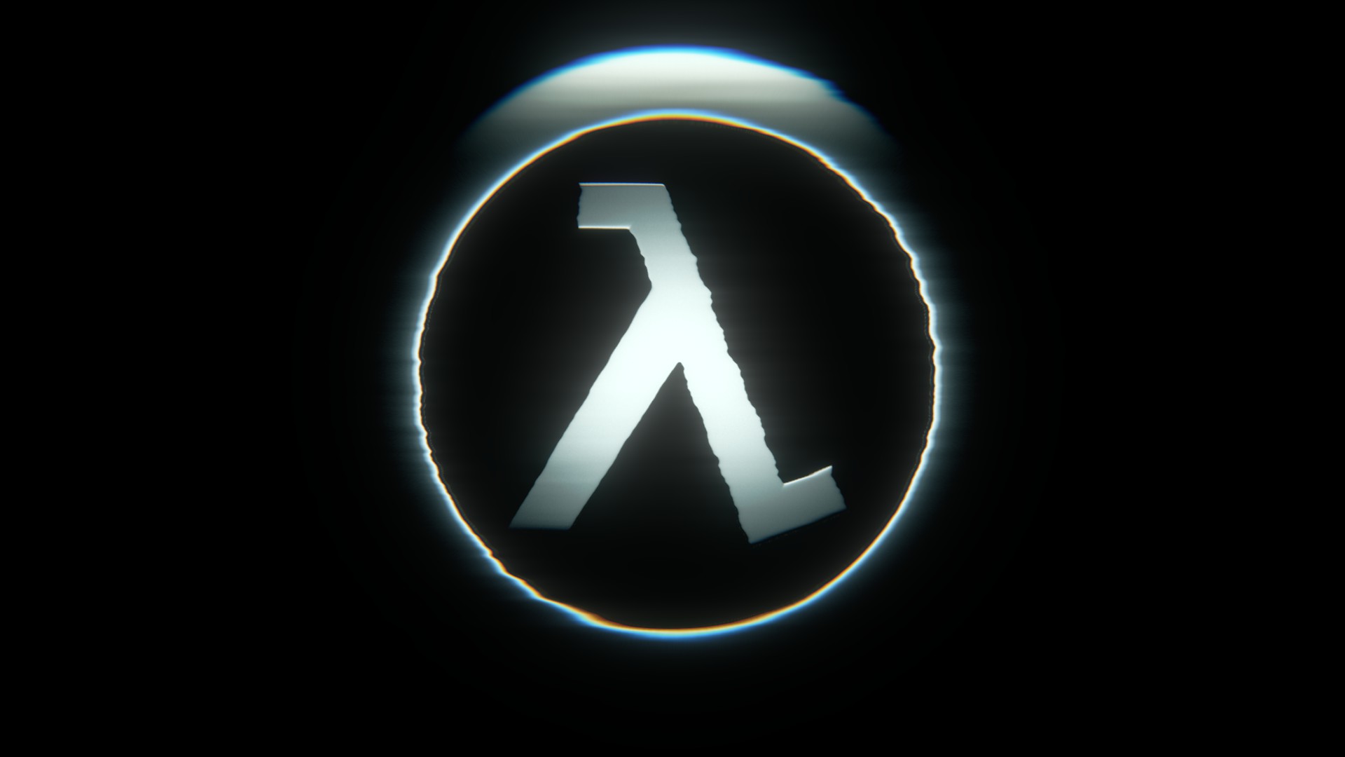 Half Life Logo Dark