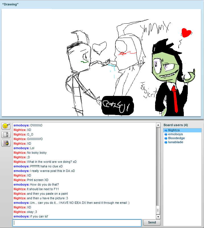 Invader Zim- iScribble 1