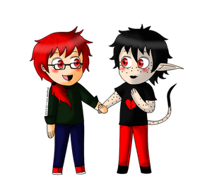 OC - Chibi Randy x Theodore