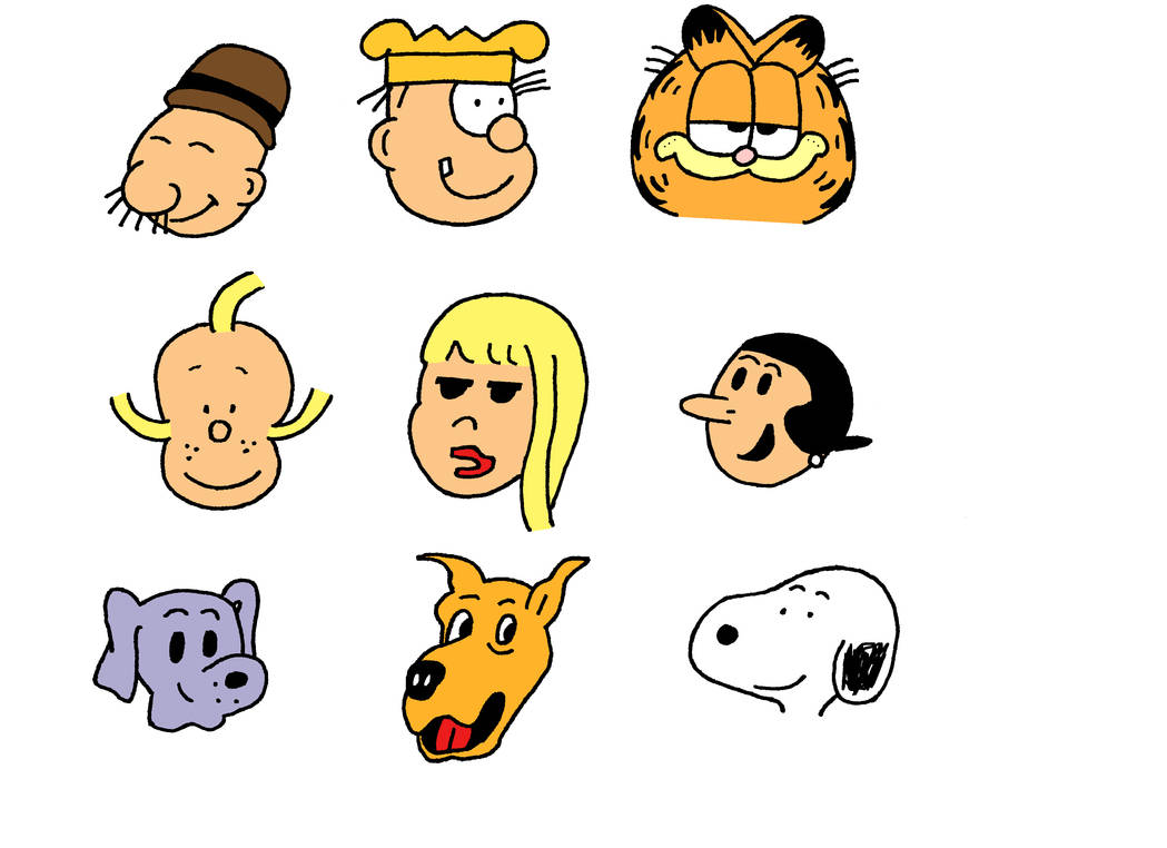 Comic Strip Characters By Cartoonist91 On DeviantArt