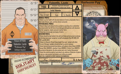 Arkham Files - Professor Pyg