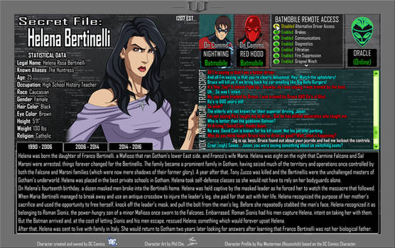 Oracle Files - Helena Bertinelli 1990-2006