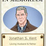 In Memoriam - Jonathan Kent