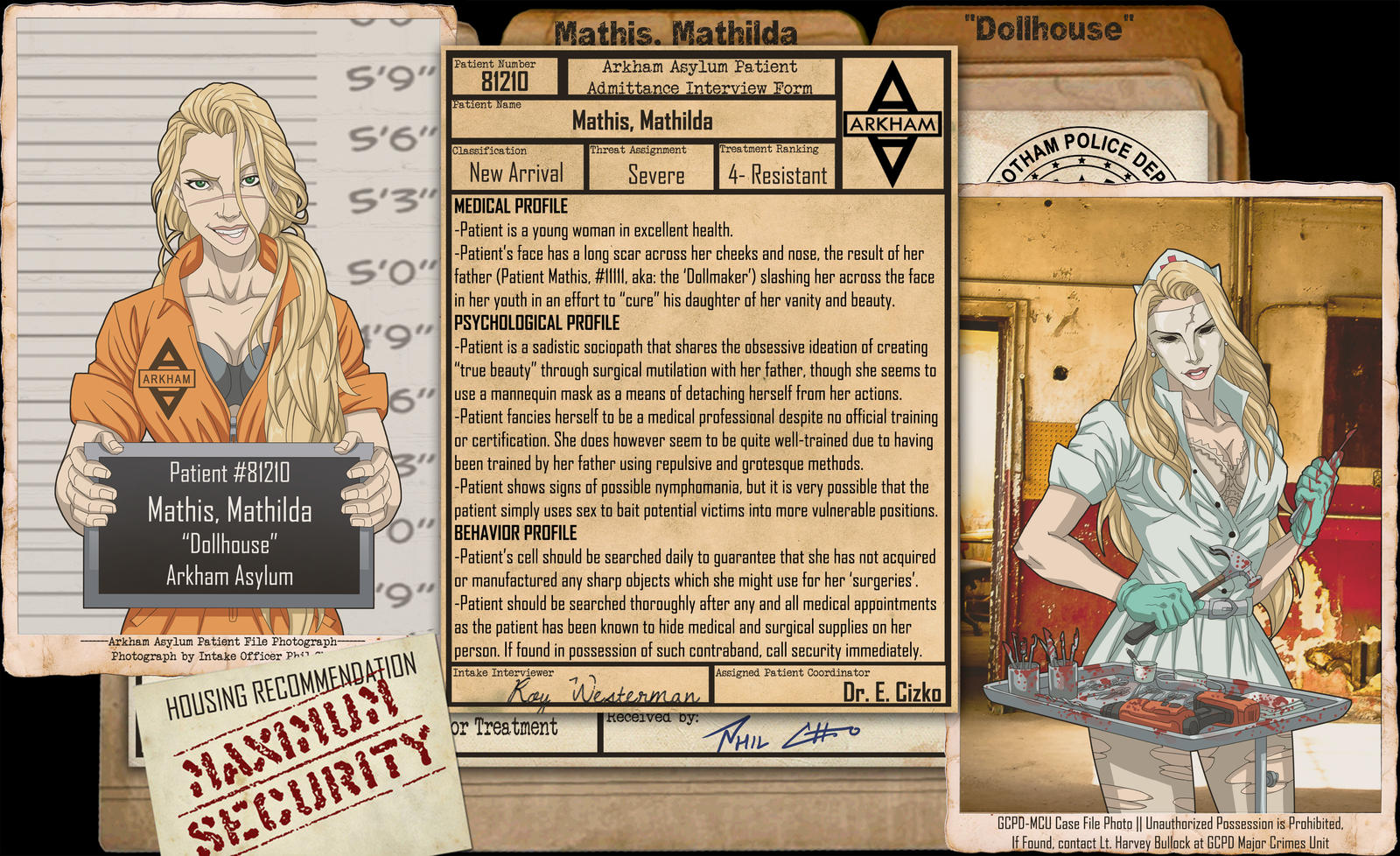 Arkham Files - Dollhouse by Roysovitch on DeviantArt Arkham Files - Dollhouse by Roysovitch on DeviantArt