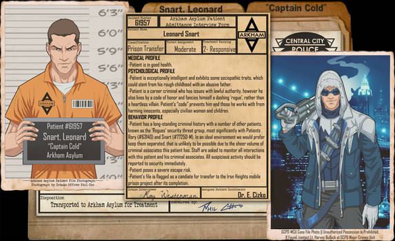 Arkham Files - Captain Cold